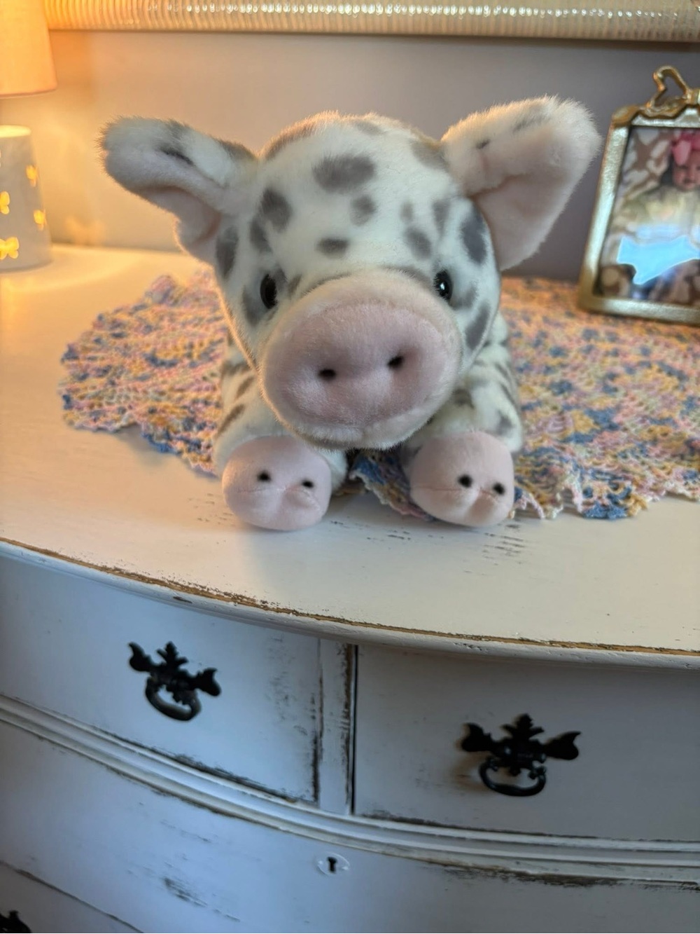 Plush Spotted Pig Stuffed Animal